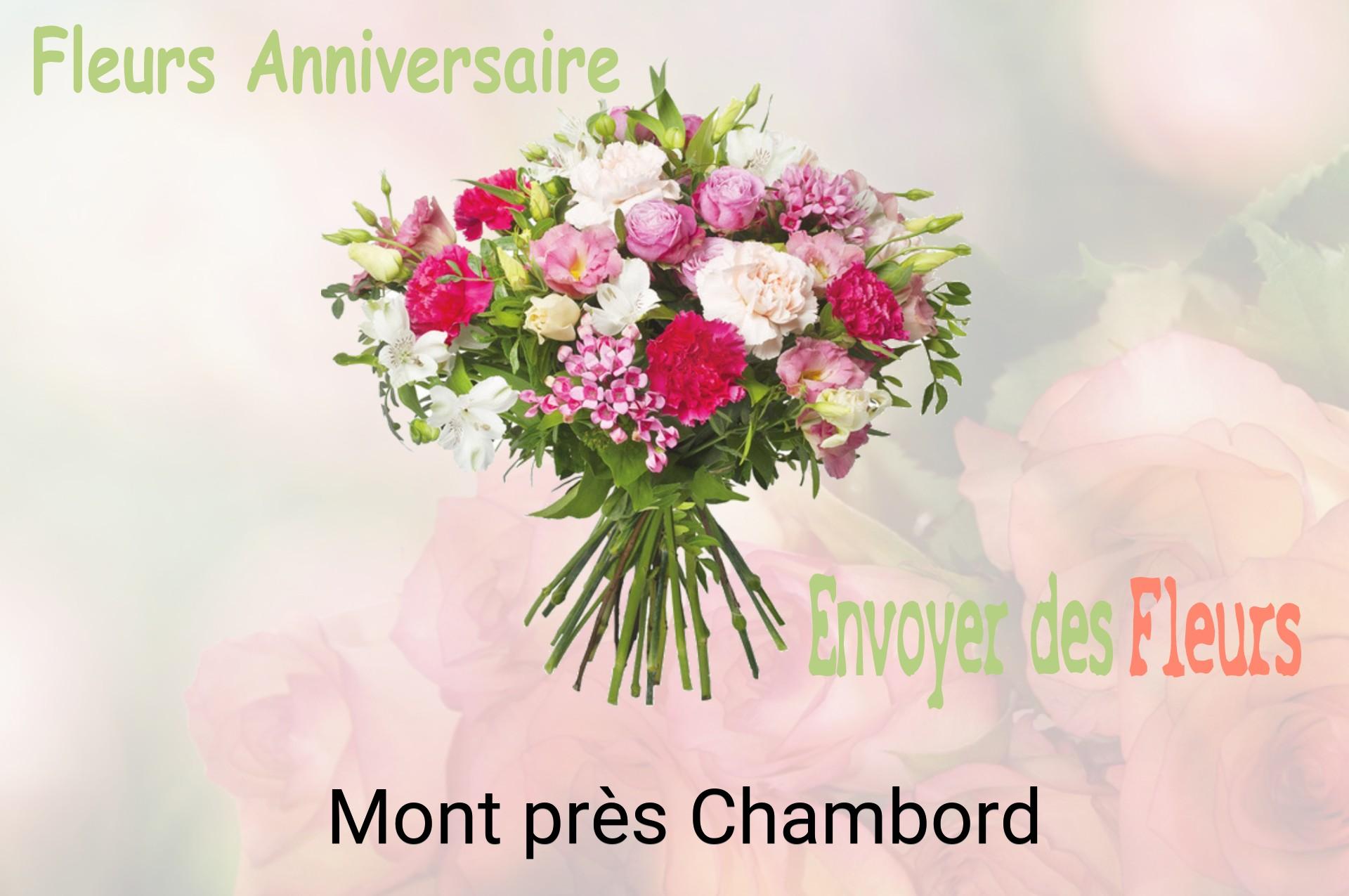 Bouquet de fleurs d’anniversaire livré à Mont-près-Chambord