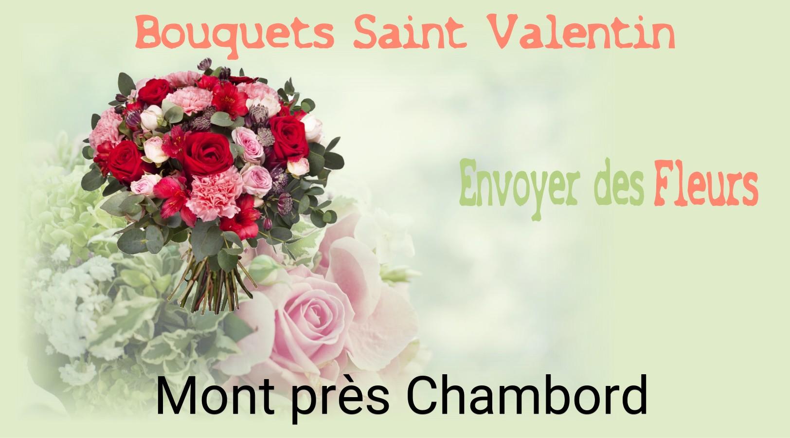 Roses de Saint-Valentin livrées à Mont-près-Chambord